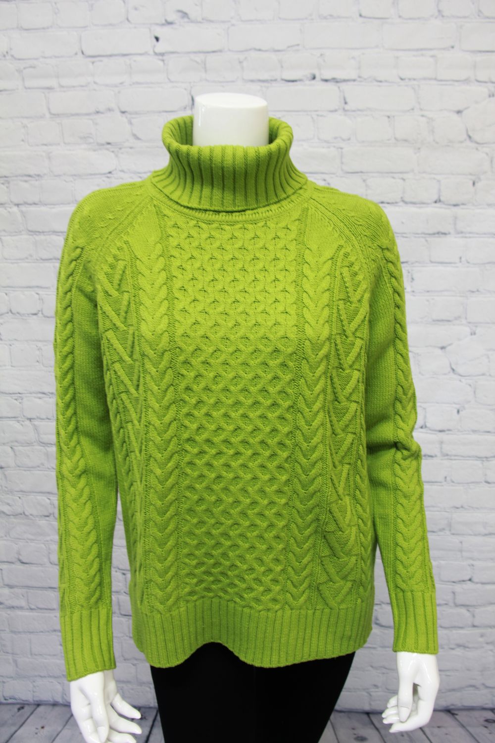 Cable Knit T-Neck