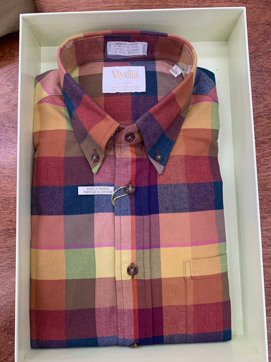 Viyella Cotton &amp; Cashmere, Size: M