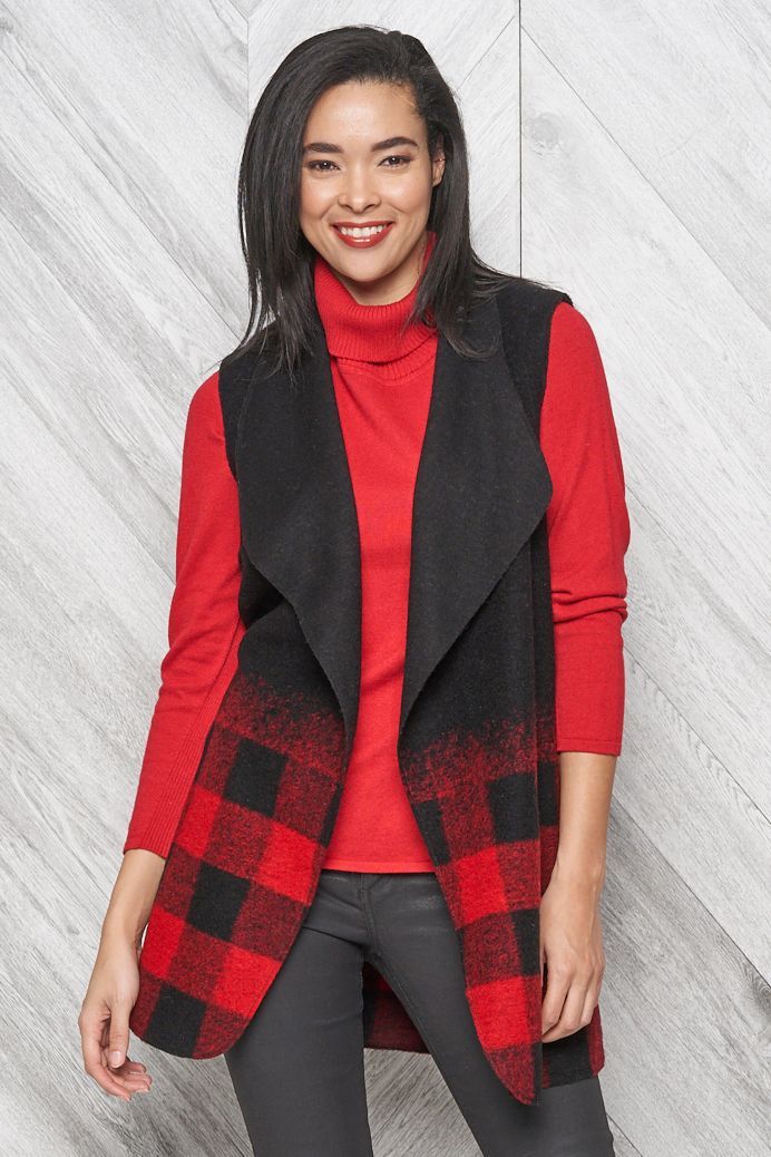 Finley Buffalo Plaid Vest
