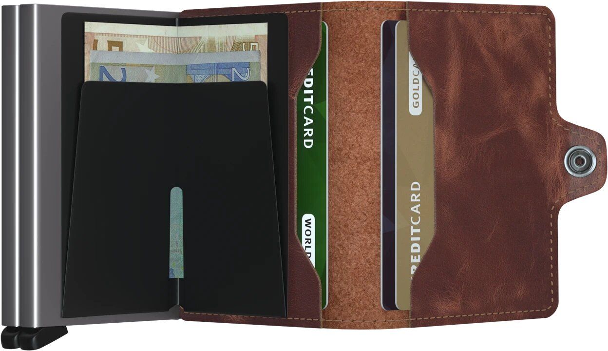 Twinwallet, Color: Vintage Brown