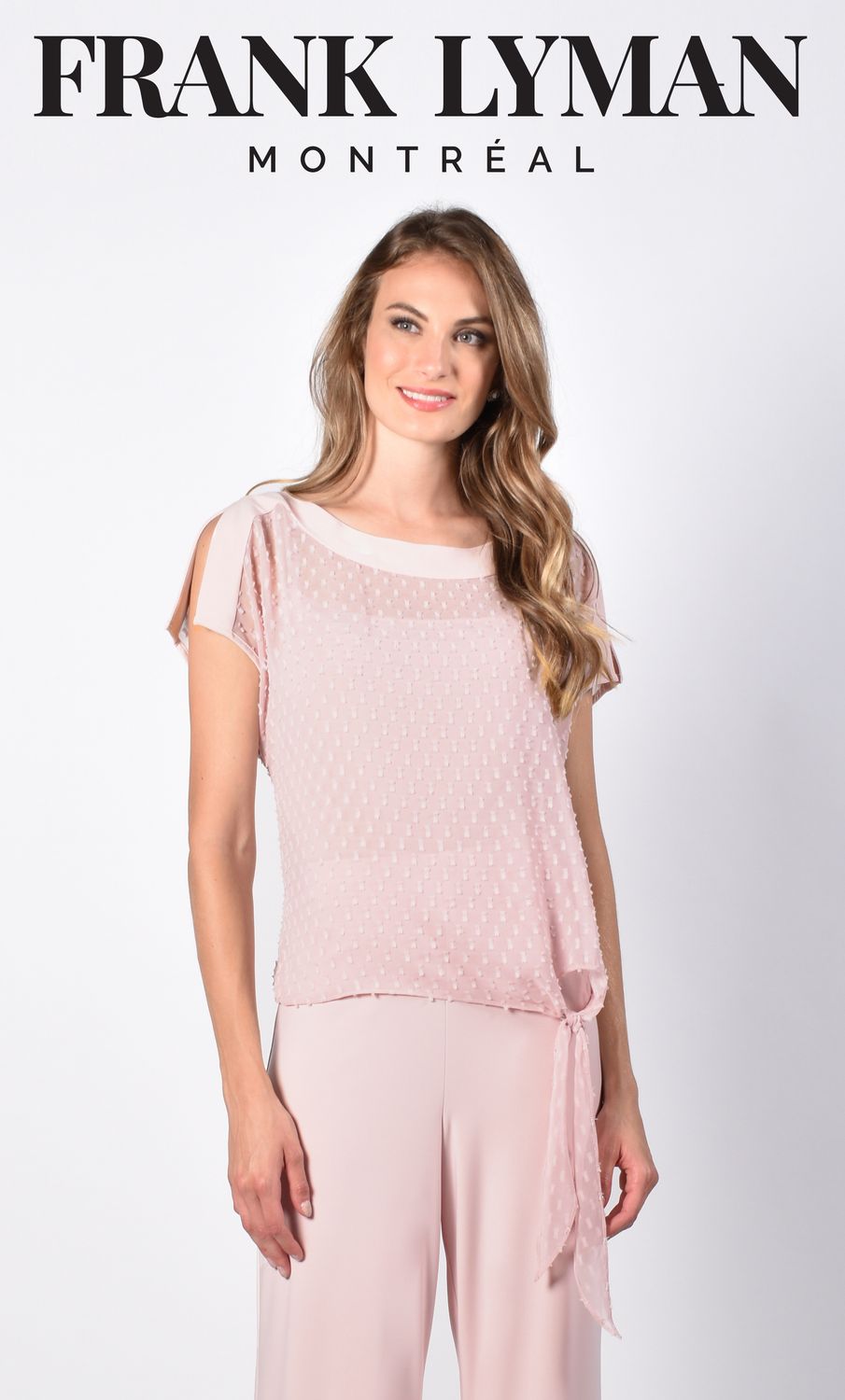 Pink Woven Top, Size: 6