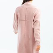 Long Cardigan With Patch Pockets