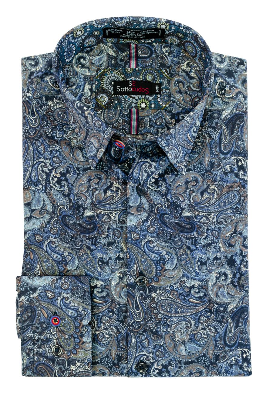 Printed Shirt, Size: M