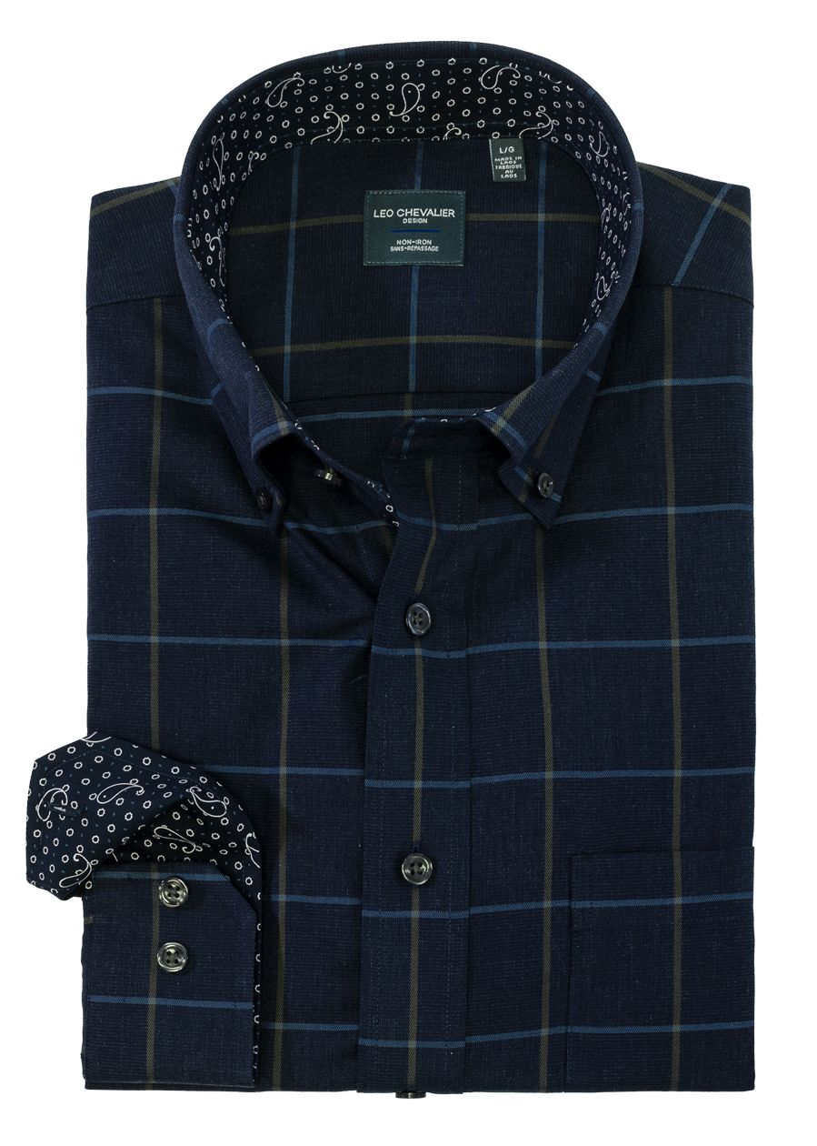 Navy Fancy, Size: M
