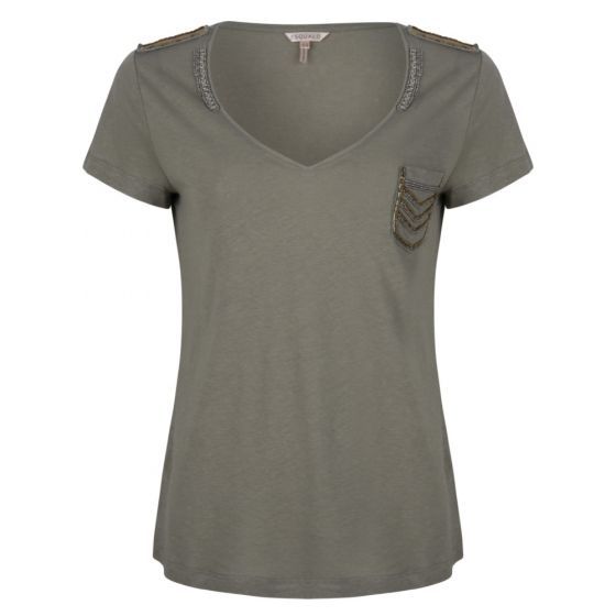 Military Patches T-Shirt, Size: S