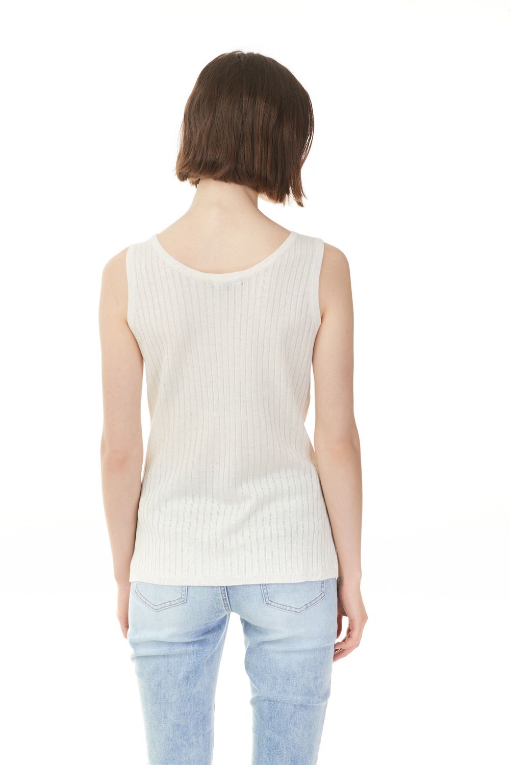 Natural Rib Tank Top