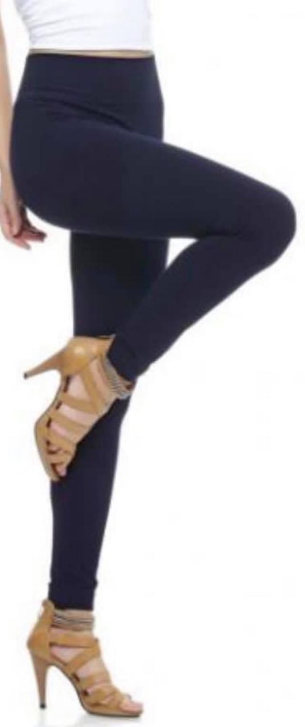 Seamless Bamboo Leggings One Size, Color: Black