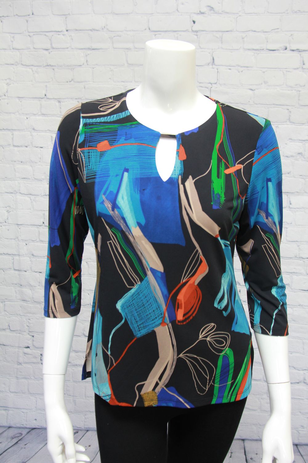Multi-Coloured Top , Size: S