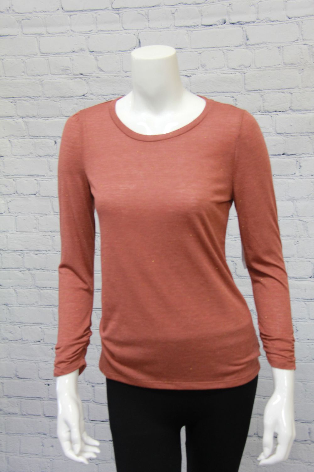 Long Sleeve Crew Neck Top