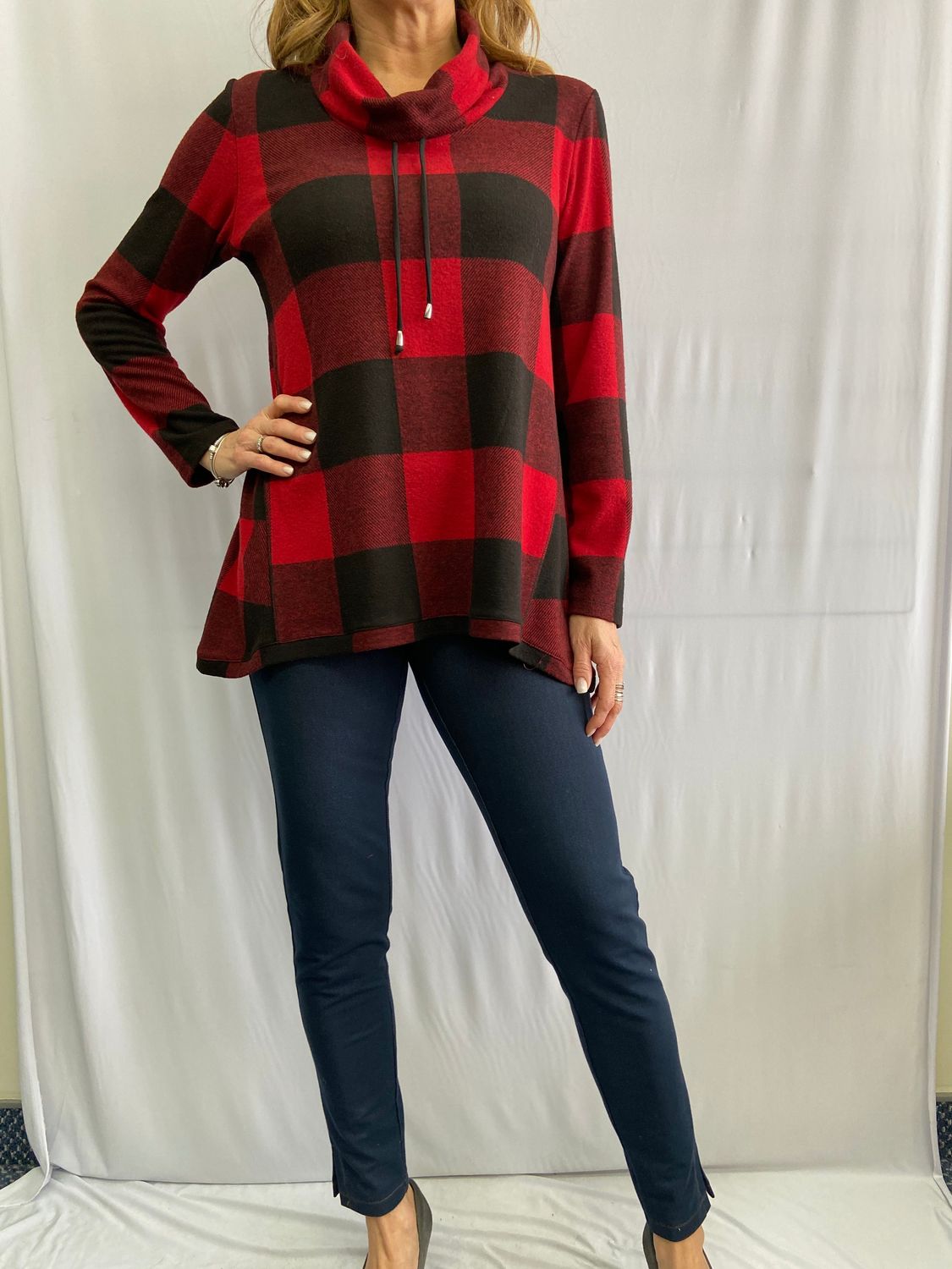 Buffalo Plaid Top