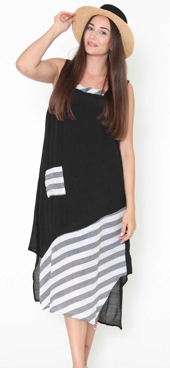 Black &amp; White Dress