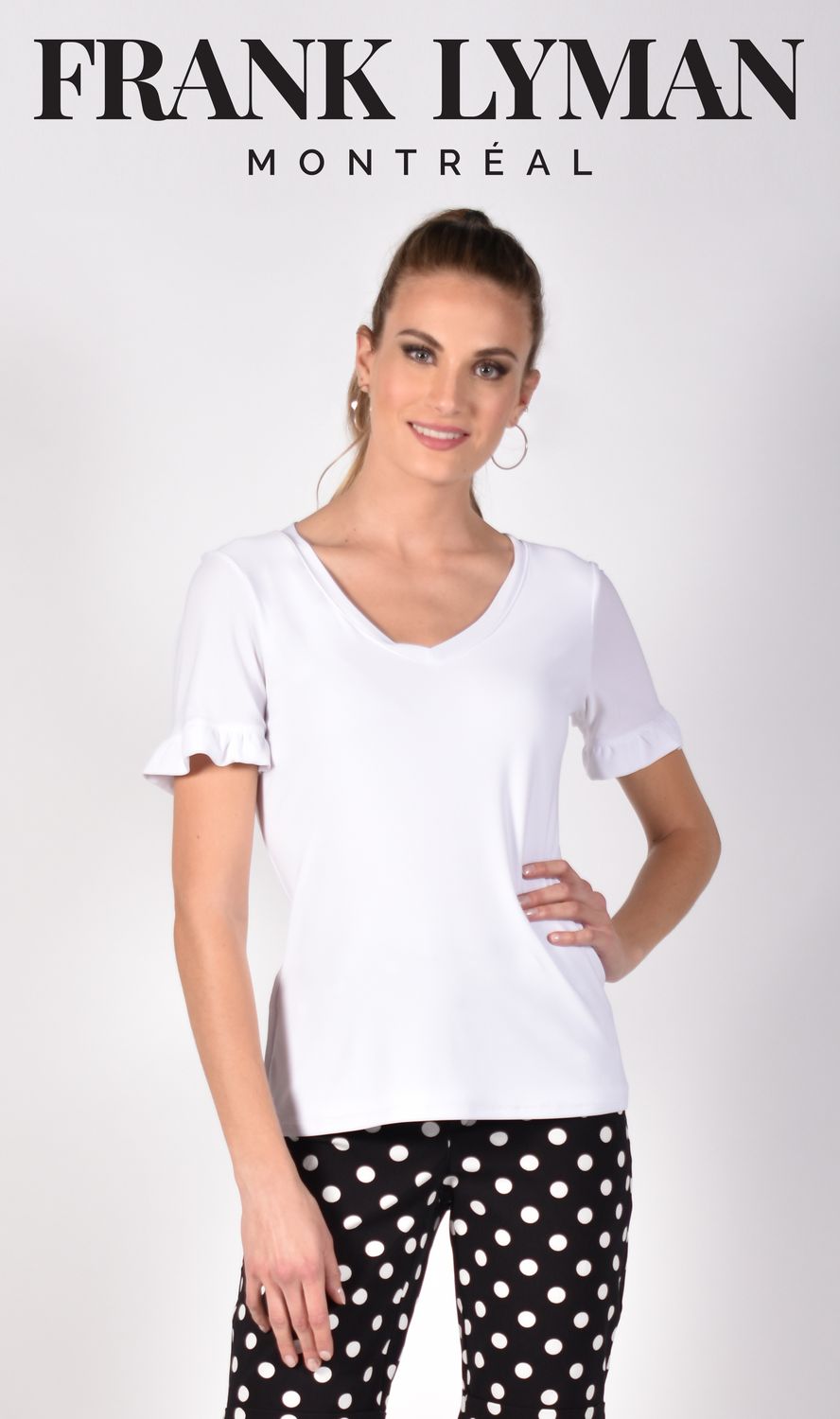 White Knit Top, Size: 8