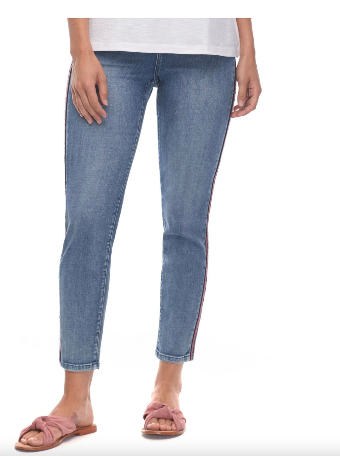 Pull On Cigarette Ankle, Size: 6
