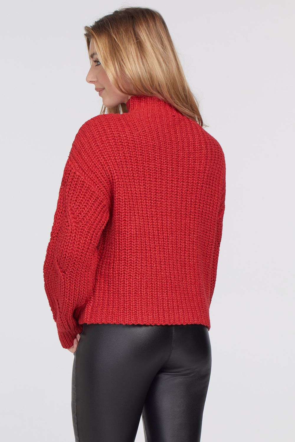 High Neck Oversized Sweater