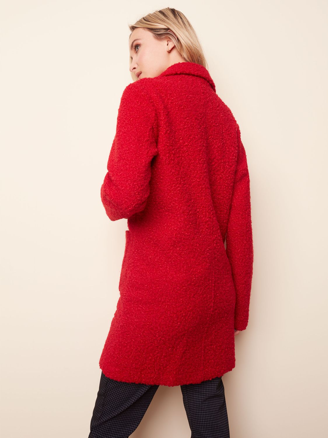 Solid Boucle Jacket