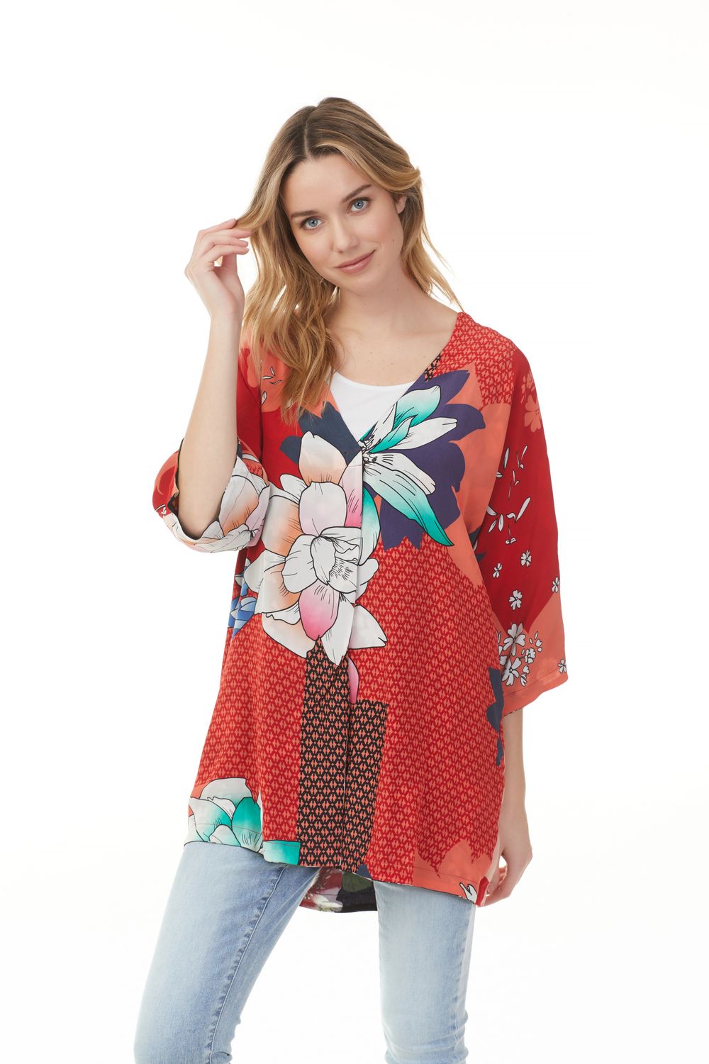 Printed Crepe Reversible