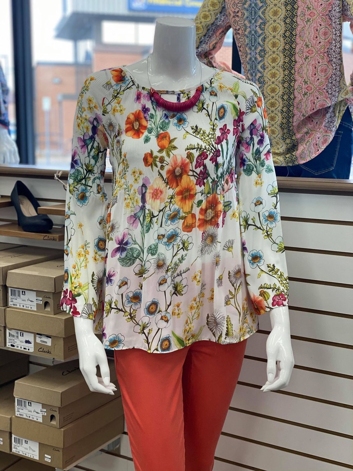 Multicolour Blouse, Size: XS