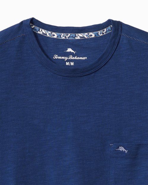 Bali Beach Crew T-Shirt *Colors*, Color: Bering Blue, Size: M