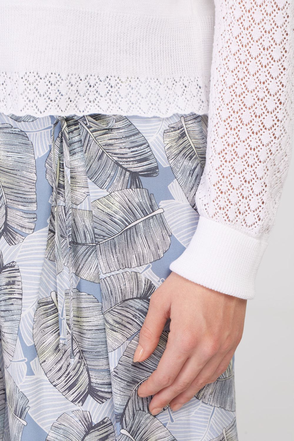 Long Sleeve Cardigan White