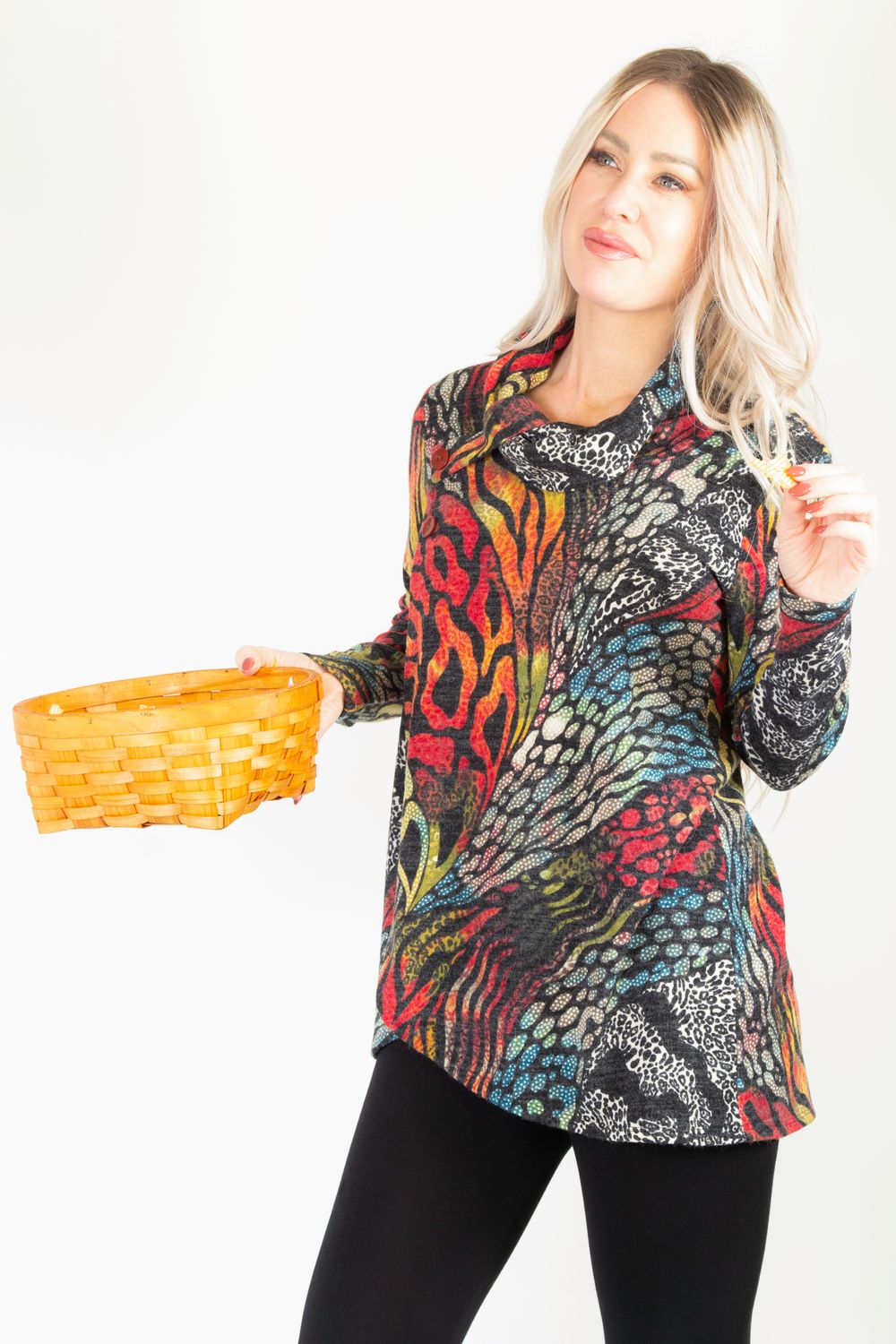Rainbow Tunic, Size: XS