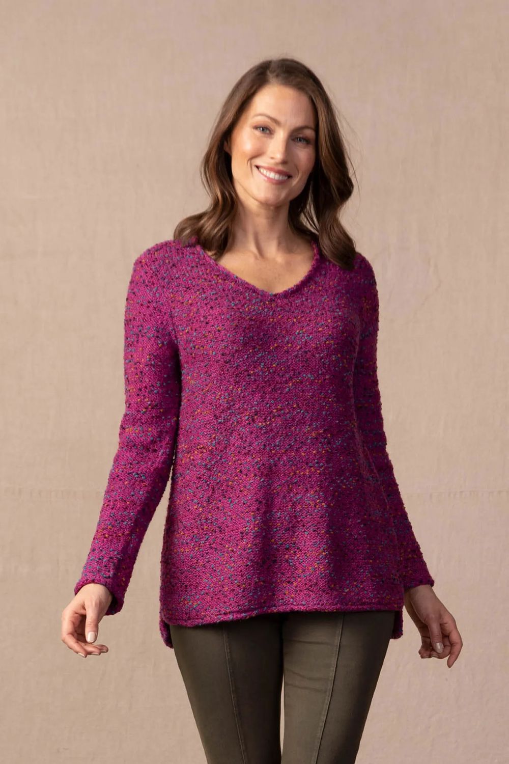 Dahlia V-Neck Pullover 89012