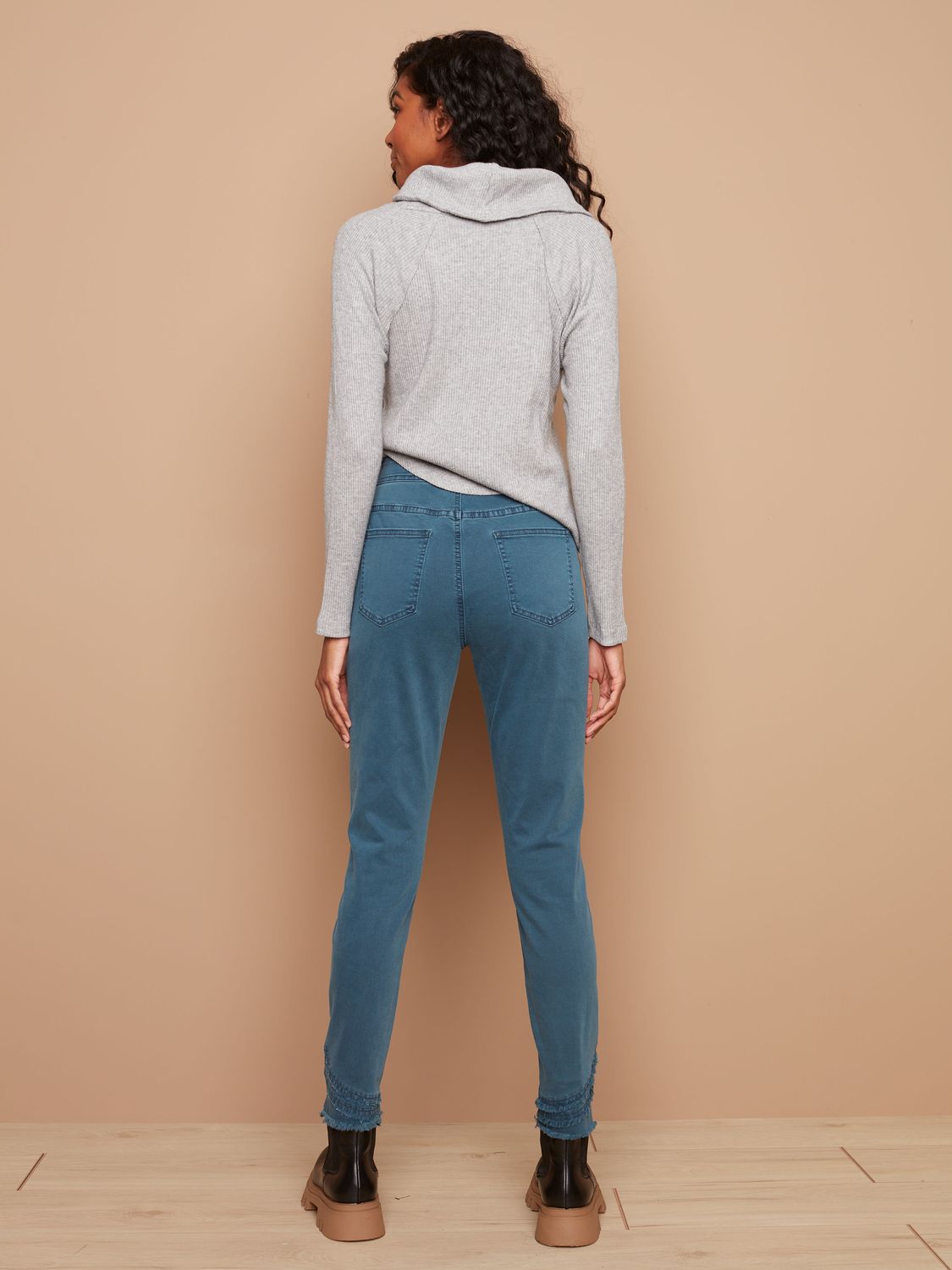 Ripped Jean Hem Balsam, Size: 4