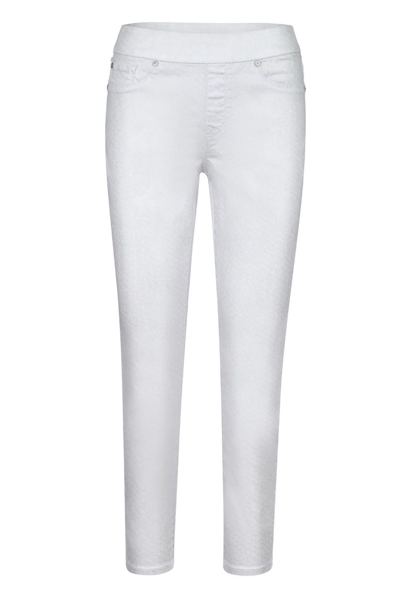 Audrey Pull On Jegging White