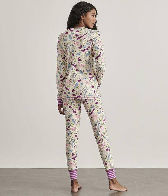 Magical Forest Women's Organic Cotton Pajama Set