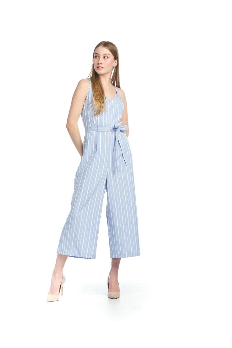 Striped Sleeveless Jumpsuit PP-05808