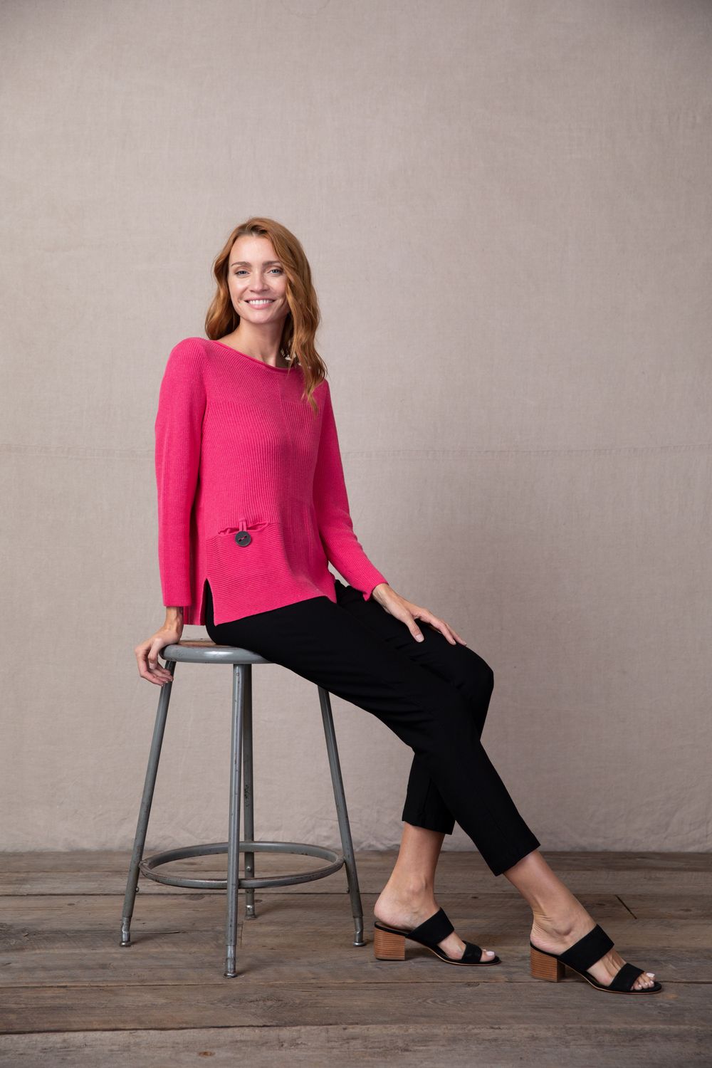 Mix Stitch Pullover 83127