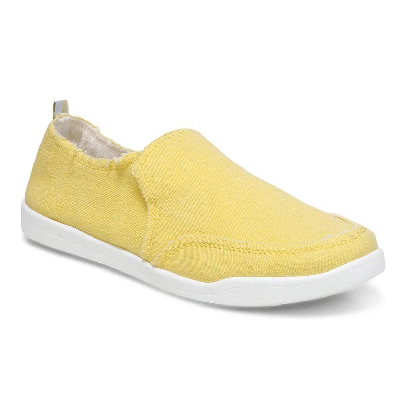 Malibu Canvas Slip On, Color: Sun, Size: 6