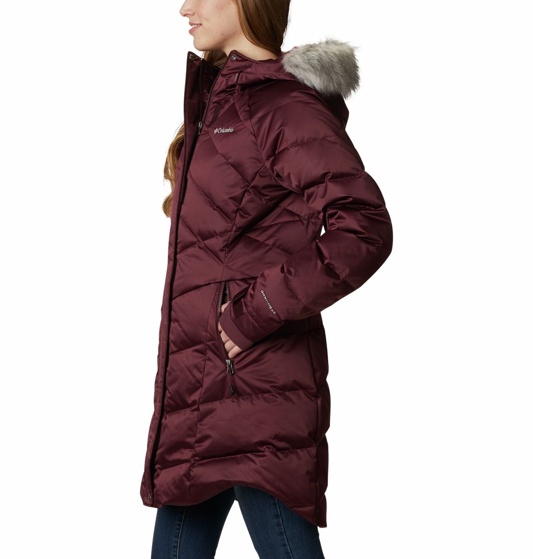 Women’s Lay D Down™ II Mid Jacket, Color: Malbec, Size: S