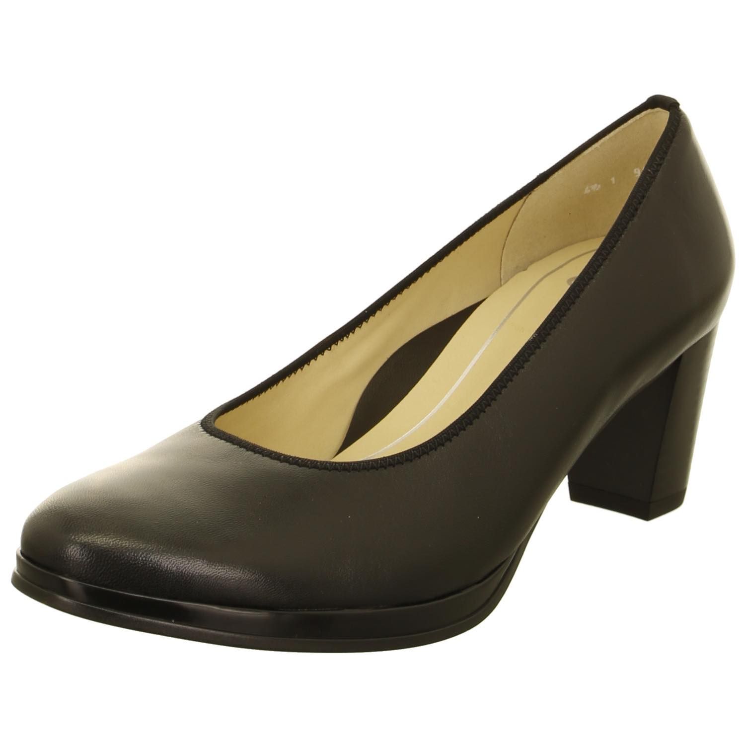 Ophelia Black Pump 12-13436, Color: Black, Size: 5.5