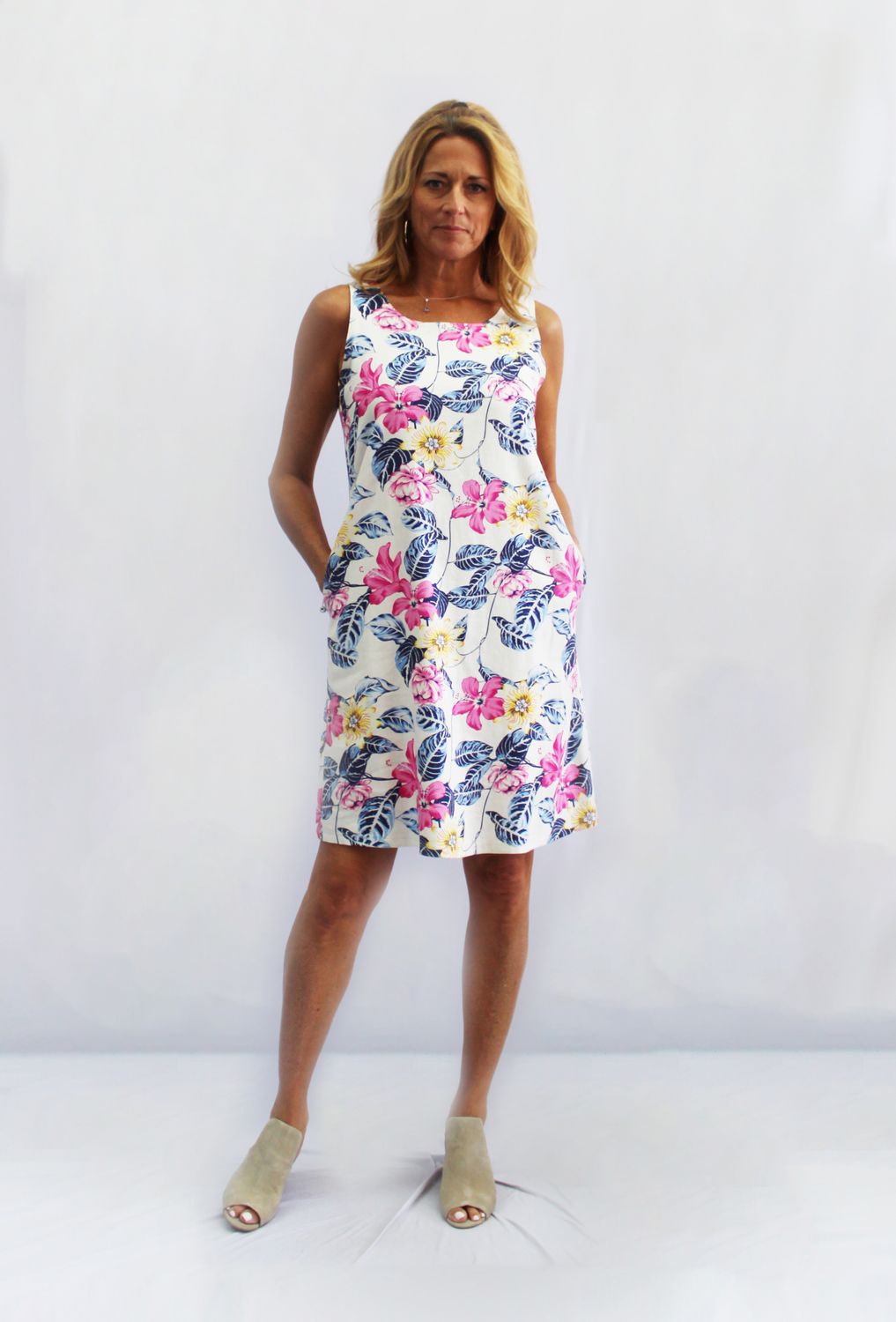 Dress 57017, Color: Floral, Size: S