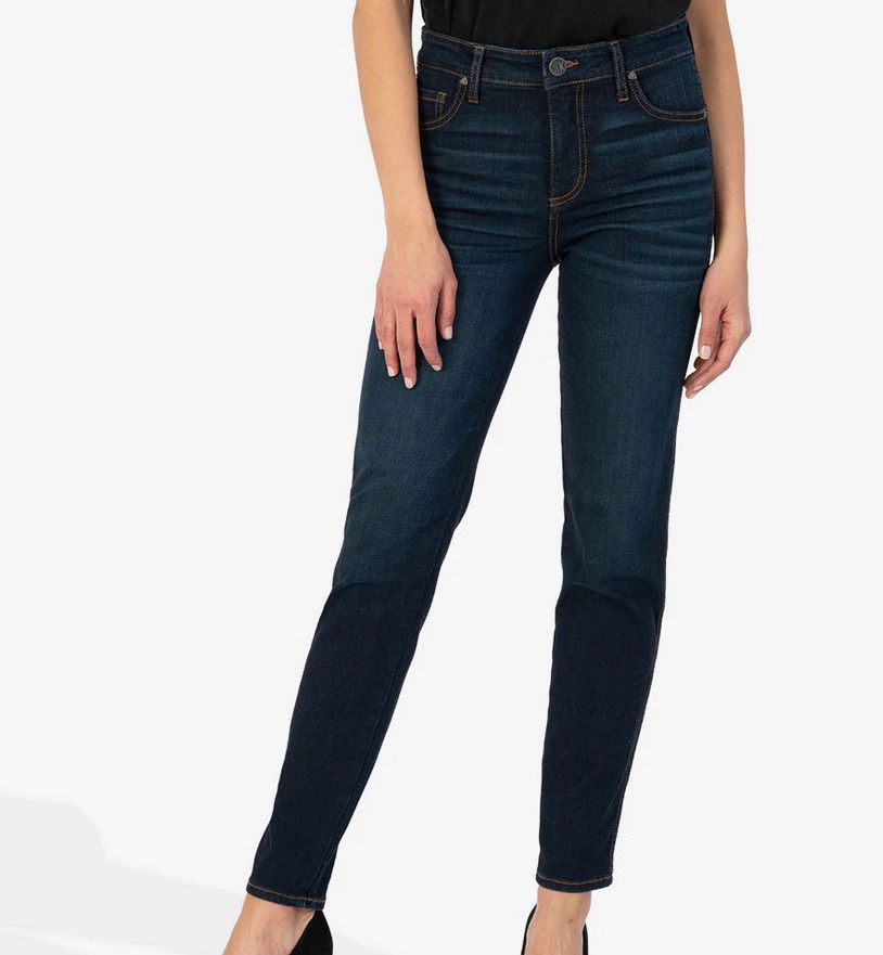 Connie High Rise Ankle Raw Hem