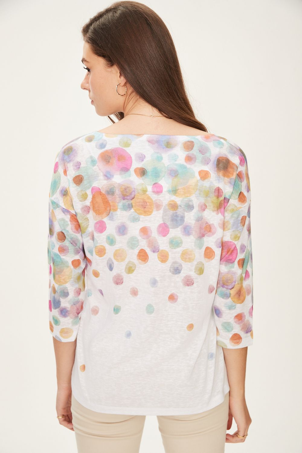 Boatneck Drop Shoulder Top 1563451