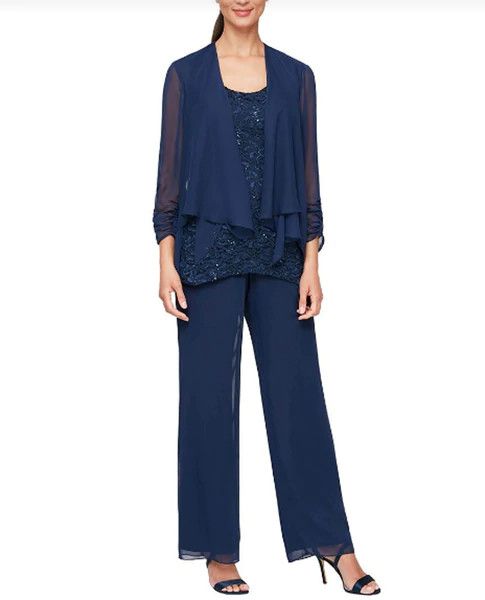 3 Piece Suit With Cascade Jacket 8492002
