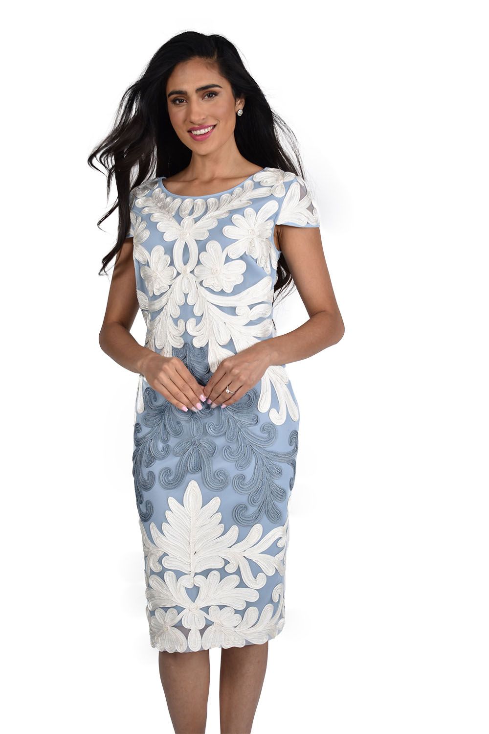 Dress 68109 Blue