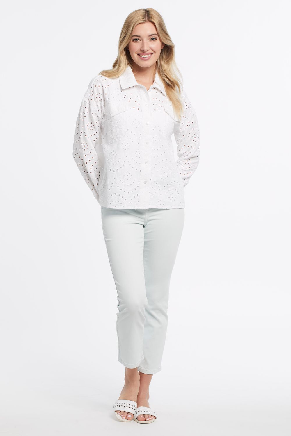 Audrey Pull On Straight Crop