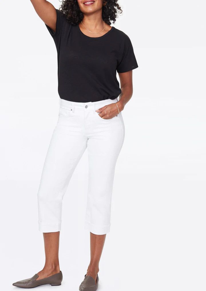 Marilyn Straight Crop Jeans 