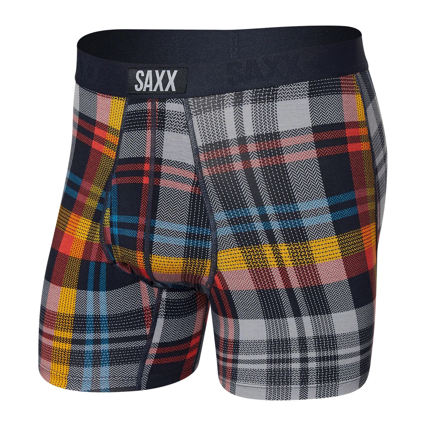 Ultra  Super Soft  Boxer Brief / Multi Free Fall Plaid FFM
