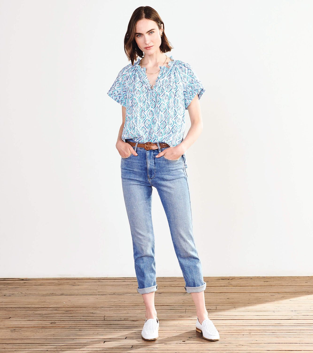 Sylvie Blouse Ripples