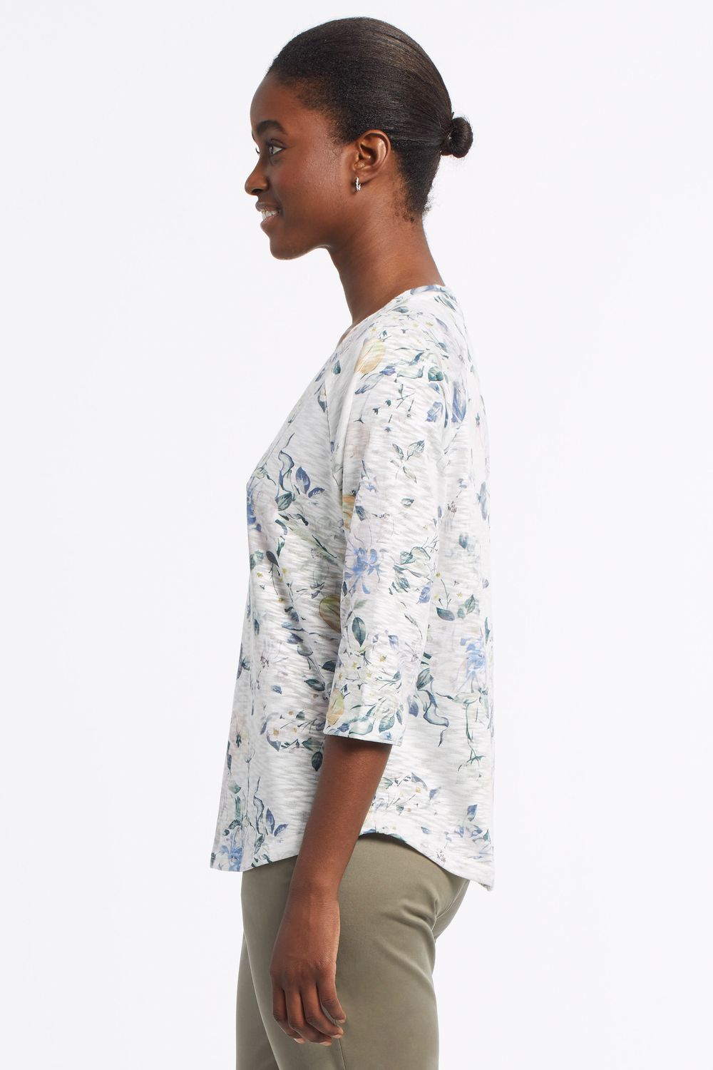 3/4 Sleeve V Neck 4967O