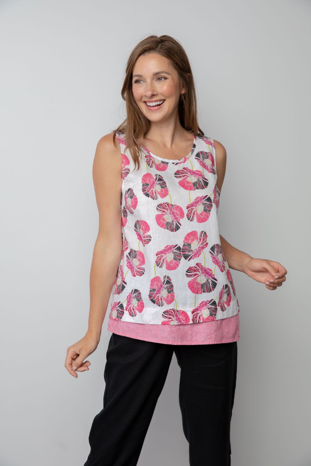 Floral Mixed Tank 44104