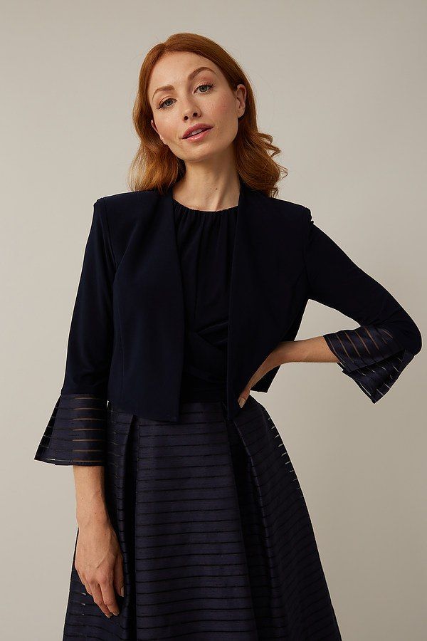 Fit &amp; Flare Dress Style 221354 With Bolero 221373