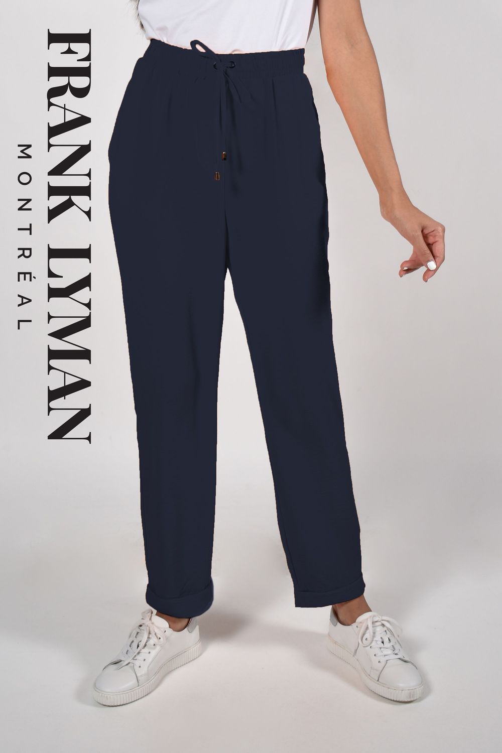 Navy Woven Pant 221573