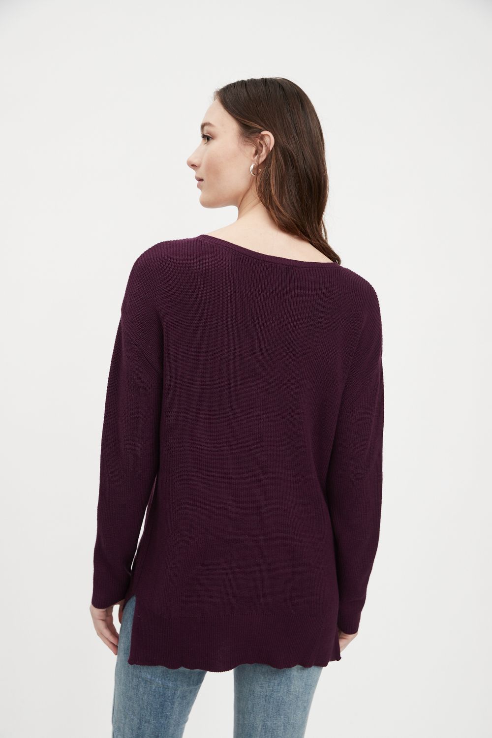 Long Sleeve Boatneck Sweater 1264624 (More Colors)