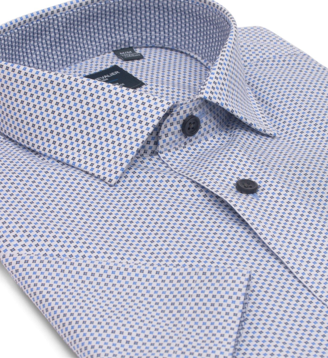 White/Blue Print Shirt 528370