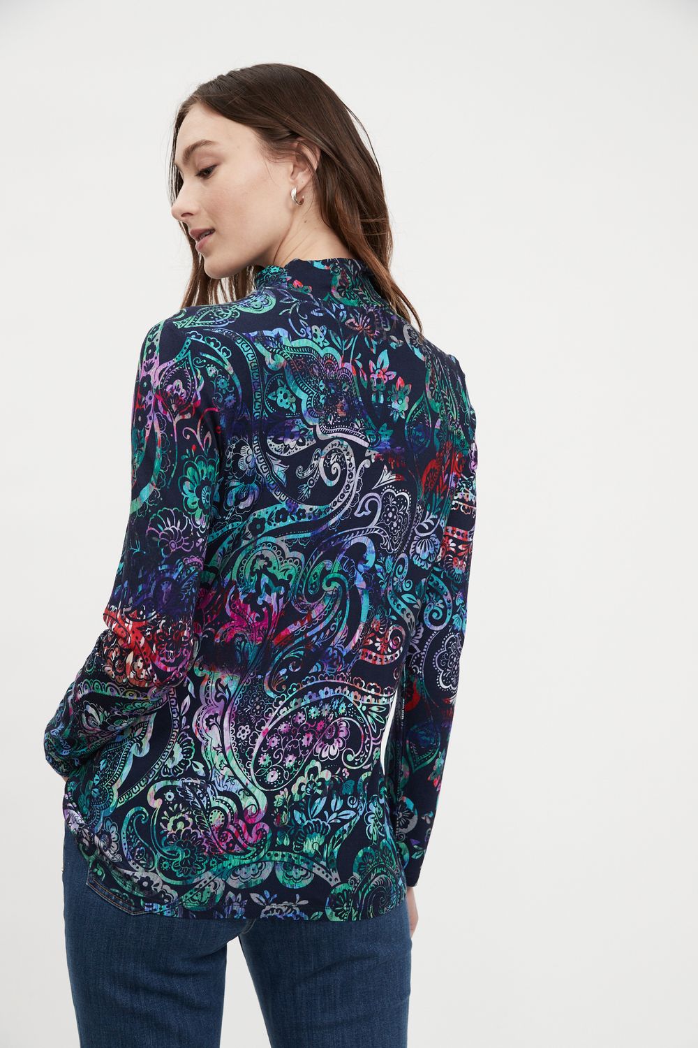 Mock Neck Top 1320756