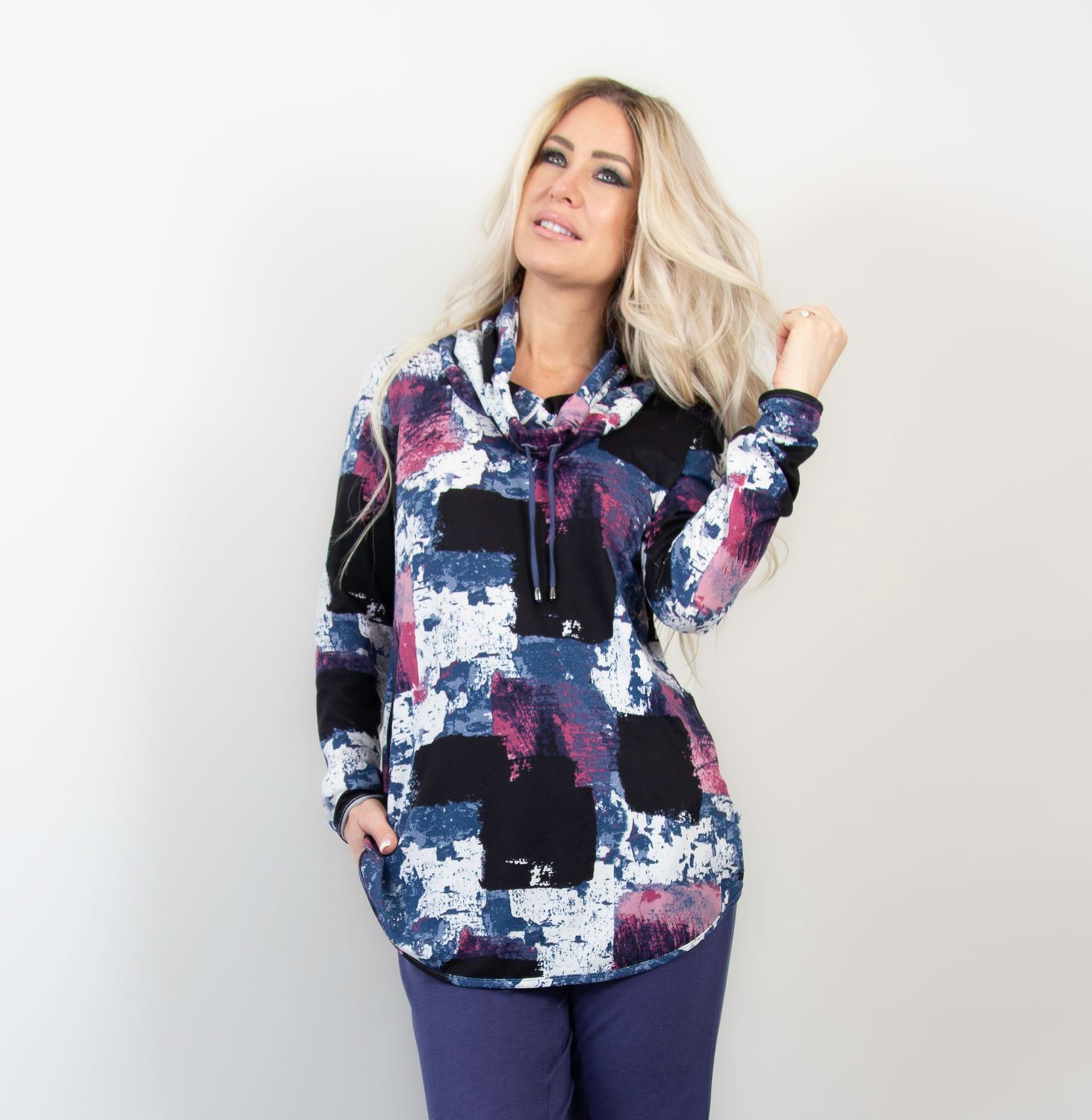 Denim &amp; Pink Tunic 470-4534